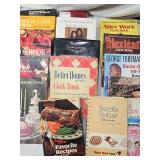 Cookbooks, Spice Rack, and Limited Edition Cookie Tin