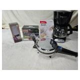 Coffee Maker, Pizzelle Maker, Cherry Pitter, Pepper Mill, Cake Decoration Kit