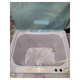 Conair ThermaLuxe, Cyclone Washmate Compact Washing Machine, and Unmarked Air Fryer