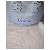 Conair ThermaLuxe, Cyclone Washmate Compact Washing Machine, and Unmarked Air Fryer