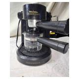 Espresso Machine, Toaster, Waffle Maker, and Corn Dog Maker