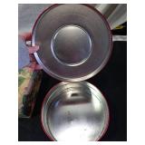 Floral Jewelry Box, Tin Box, and Wood Box