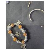 Assorted Jewelry Including Necklaces and Earrings