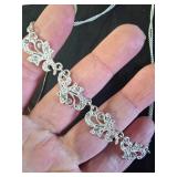 Assorted Jewelry Including Necklaces and Earrings