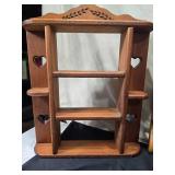 Wooden Hanging Wall Shelves