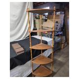 Vintage Wooden Corner Shelf and a Letter Organizer