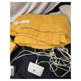 Vintage Electric Heated Blanket and Sheets