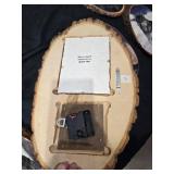 Lot of Wolf Decor: Plaques, Clock