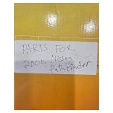 Set of Parts for 2000 Nissan Pathfinder (??)