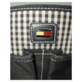 Tommy Hilfiger Black Canvas Tote Bag