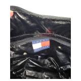 Tommy Hilfiger Black Canvas Tote Bag