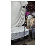 Lot of 2 Lamps, One floor, One Desk