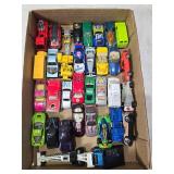 Assorted Vintage Die-Cast Toy Cars