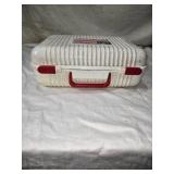 Storage Case with Assortment of Toy Cars and Figures