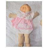 Collection of 17 Assorted Vintage Mason Jars with Lids and Set of 4 Vintage Dolls