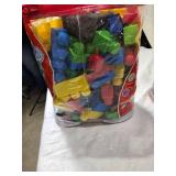 Collection of Mega Bloks Building Sets in Carry Bags