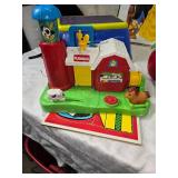 Huge Lot of Toys Playskool Puzzle, Fisher Price Apple, and Beauty and the Beast Poster