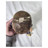 Lot of "Genuine Twins" Porcelain Dolls and Plush Doll in Polka Dot Dress