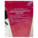 ELCO Motion-ette Christmas Display Figure with Animation and Illumination