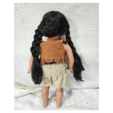 Vintage Pleasant Company Doll with Braided Hair and Fringe Vest