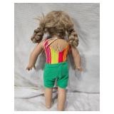 Pleasant Company American Girl Doll with Braids and Colorful Outfit