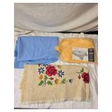 Assorted Lot of Decorative Placemats and Table Runners