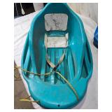 Lot of 3 Plastic Snow Sleds