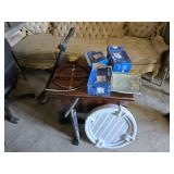 Electric Weed Trimmer, Hand Bicycle Pump, Halogen Light and More