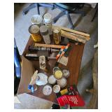 Wet & Dry Auto Vacuum with Grip Wrench and 3-Light Fixture, Wood Putty and Old Stain