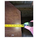 Wooden Entertainment Console Cabinet and Coffee Table