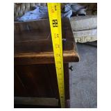 Wooden Entertainment Console Cabinet and Coffee Table