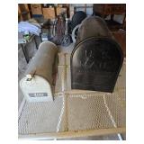 Used U.S. Mailboxes with Floral Design