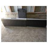 Folding Wheelchair Ramp, Pair of Adjustable Crutches