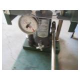 Carver model 3393 heated hydraulic ...