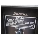 Pair of Sansui SP-95 high range 2-w...