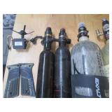 High value lot of misc paintball gu...