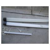 (3) linkable LED Shop lights...