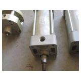 (4) SMC pneumatic air cylinders...