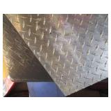 Metal framed portable workbench wit...