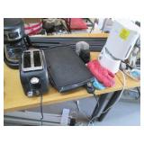 Coffeemaker, chopper, toaster, blen...