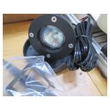 (1) Submersible Alu pond lamp 100W...