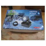 (1) Submersible Alu pond spotlight ...
