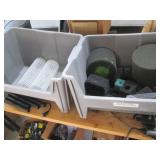 (2) Stackable organizers containing...
