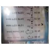 Box of water pump diverter valves...