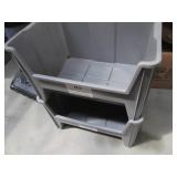 (2) Stackable organizers...