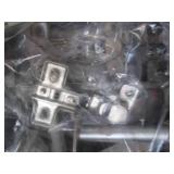 Covered tote of Misc drawer slides,...