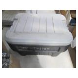 Covered tote of Misc drawer slides,...