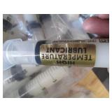 Lot of high temp lubricant...