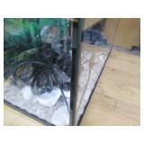 10-gallon fish aquarium with water ...