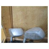 Golf bag containing misc golf clubs...